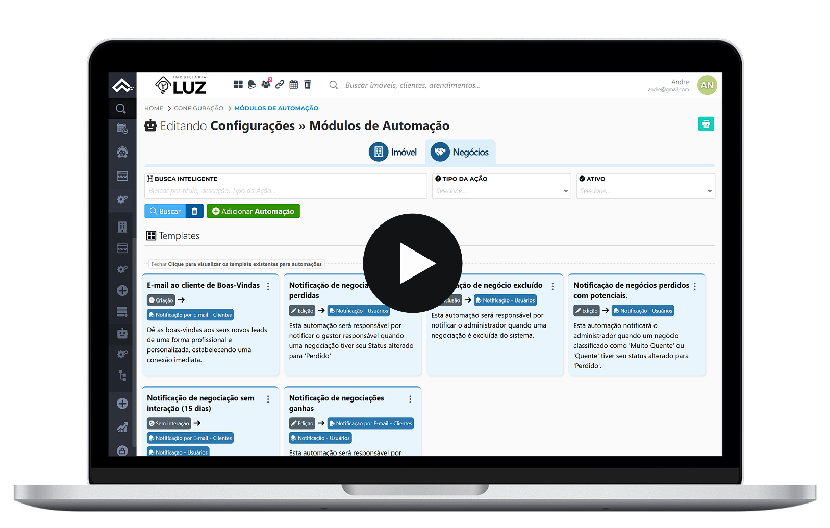 AUTOMACAO IMOBILIARIA header AUTOMACAO IMOBILIARIA header