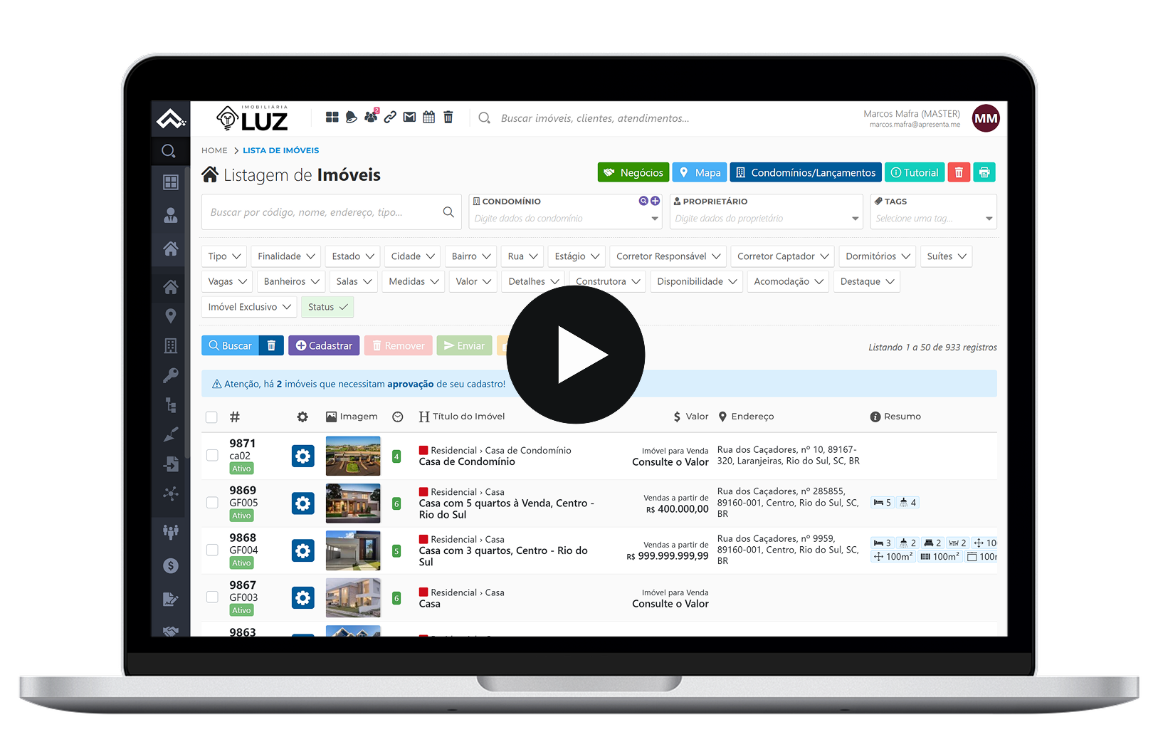 GESTAO DA CARTEIRA DE IMOVEIS header GESTAO DA CARTEIRA DE IMOVEIS header