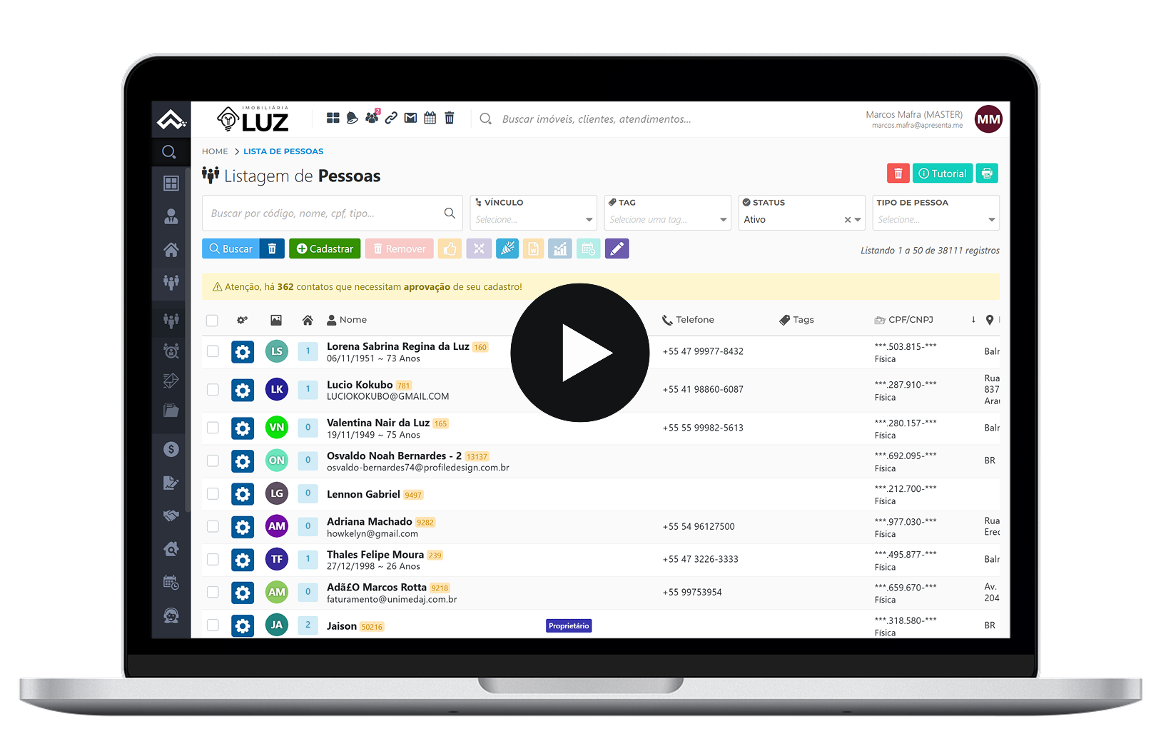 GESTAO DE CARTEIRA DE CLIENTES header GESTAO DE CARTEIRA DE CLIENTES header