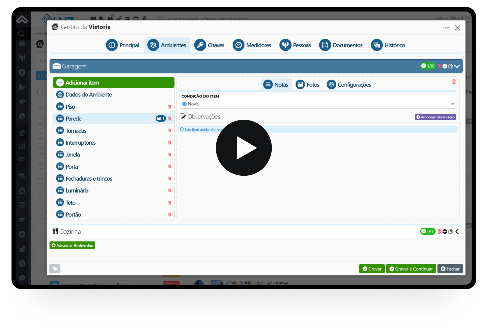 SISTEMA INTELIGENTE DE VISTORIAS 006 SISTEMA INTELIGENTE DE VISTORIAS 006